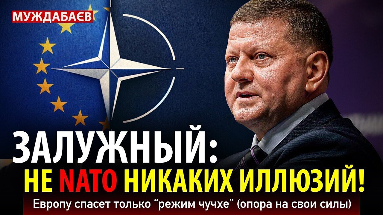 ЗАЛУЖНЫЙ: НЕ NATO НИКАКИХ ИЛЛЮЗИЙ! Европу спасет только «режим чучхе» (опора на свои силы)