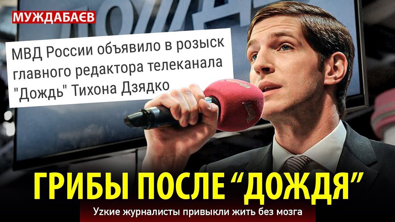 ГРИБЫ ПОСЛЕ «ДОЖДЯ». Уzкие журналисты привыкли жить без мозга