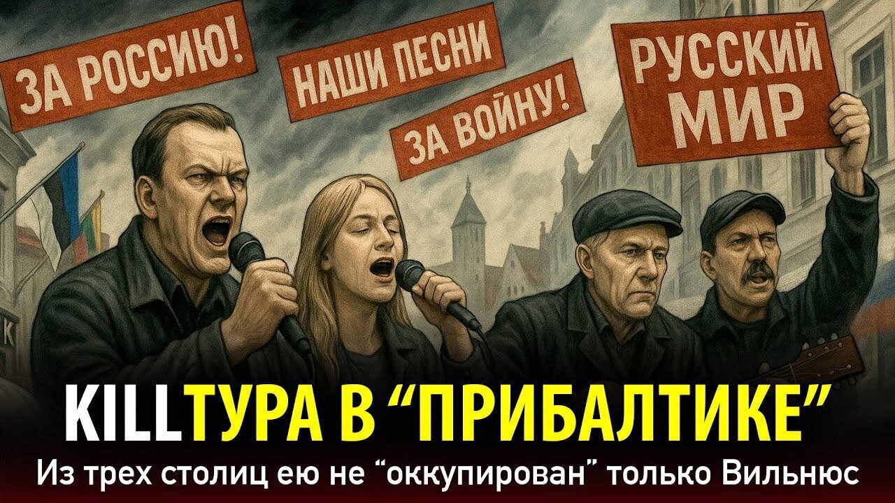 KILLТУРА В «ПРИБАЛТИКЕ». Из трех столиц ею не «оккупирован» только Вильнюс