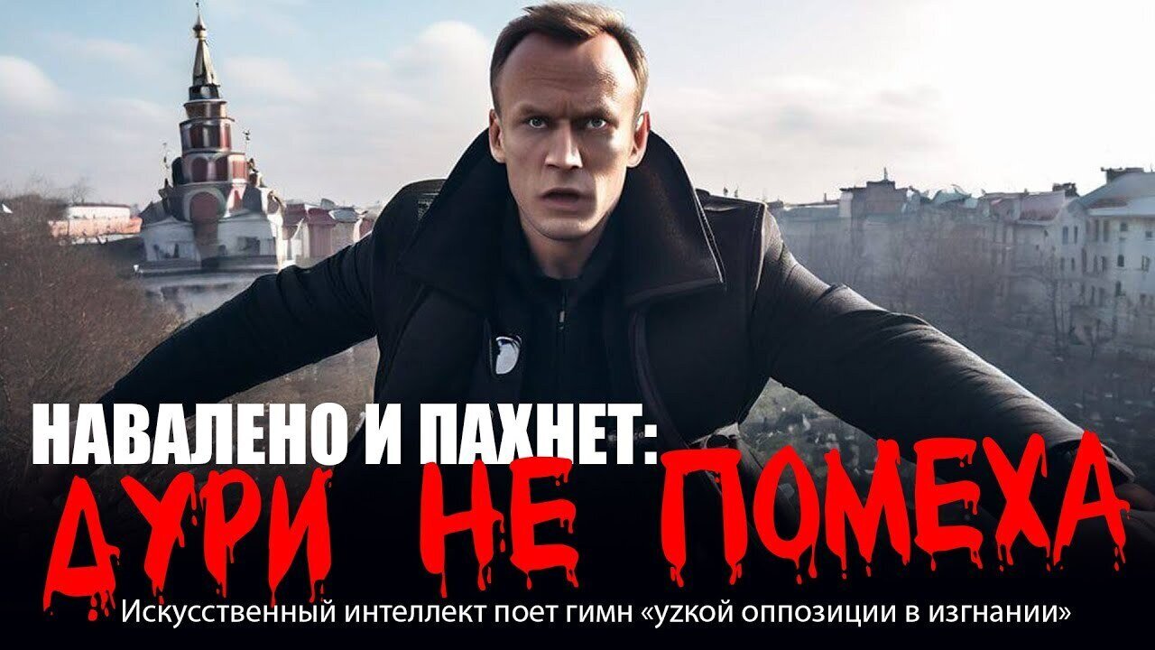 НАВАЛЕНО И ПАХНЕТ: «ДУРИ НЕ ПОМЕХА». Искусственный интеллект поет гимн «уzкой оппозиции в изгнании»