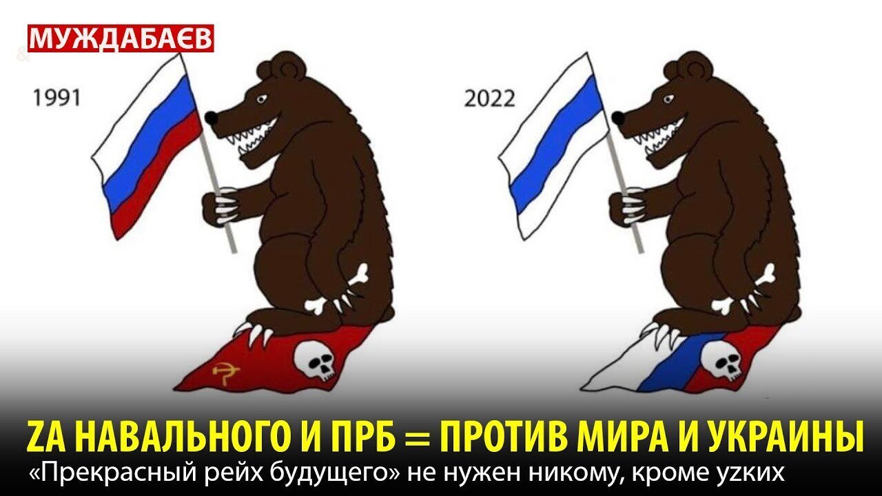ZA НАВАЛЬНОГО И ПРБ = ПРОТИВ МИРА И УКРАИНЫ. «Прекрасный рейх будущего» не нужен никому, кроме уzких