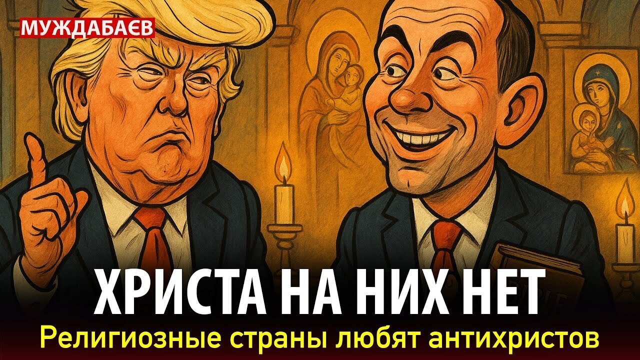 THERE IS NO CHRIST IN THEM. Religious countries love the Antichrists.