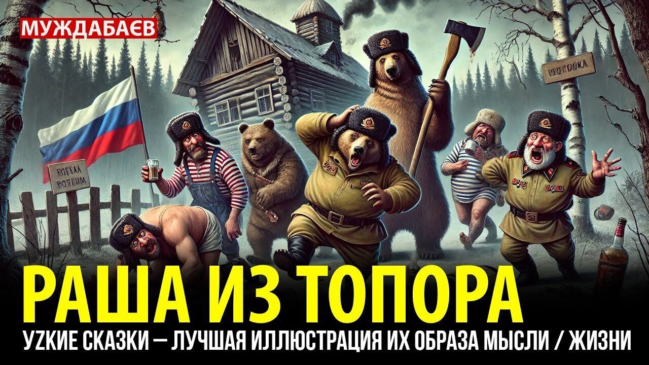 РАША ИЗ ТОПОРА. Уzкие сказки — лучшая иллюстрация их образа мысли / жизни
