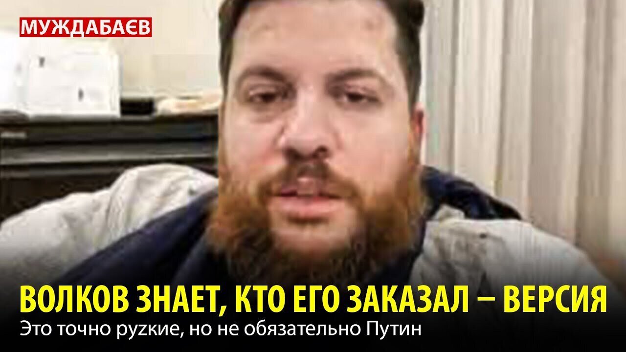 ВОЛКОВ ЗНАЕТ, КТО ЕГО ЗАКАЗАЛ — ВЕРСИЯ. Это точно руzкие, но не обязательно Путин