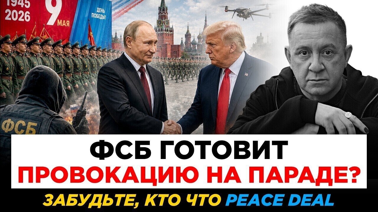 FORGET WHAT'S PEACE DEAL. IS THE FSB PREPARING A PROVOCATION AT THE PARADE? Trump fired from 