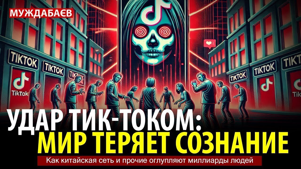 УДАР ТИК-ТОКОМ: МИР ТЕРЯЕТ СОЗНАНИЕ. Как китайская сеть и прочие оглупляют миллиарды людей